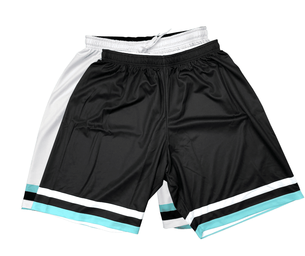 Sublimated Youth Boys Basketball Reversible Shorts in Full Colour Sublimation