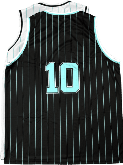 Am image of a Custom Sublimated Reversible V Neck Basketball Jersey in Full Colour Sublimation!