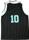 Am image of a Custom Sublimated Reversible V Neck Youth Basketball Jersey in Full Colour Sublimation!
