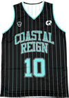 Am image of a Custom Sublimated Youth Basketball Jersey in Full Colour Sublimation!