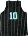 Am image of a Custom Sublimated Basketball Jersey in Full Colour Sublimation!