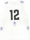 Am image of a Custom Sublimated Youth Muscle Tank Top in Essential!