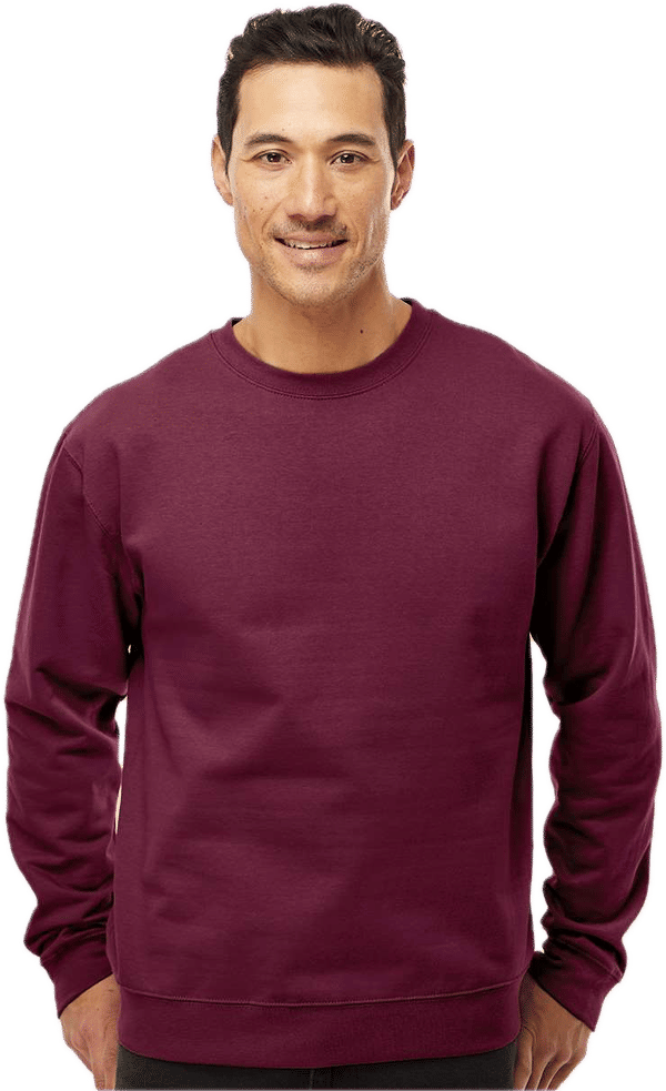 An image of a Custom INDEPENDENT ADULT MIDWEIGHT CREWNECK SWEATSHIRT!