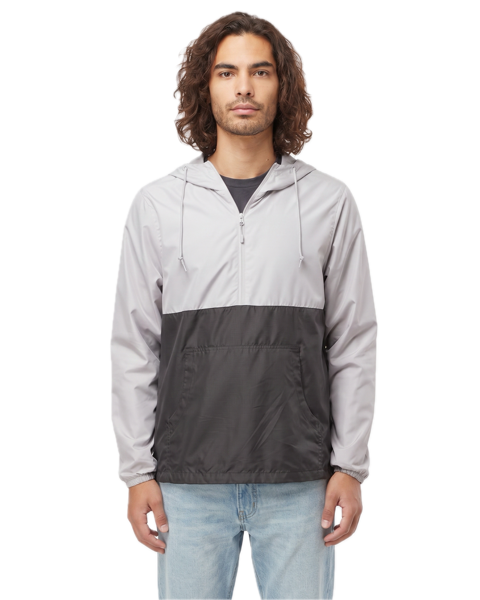 Independent Trading Co. Lightweight Windbreaker Pullover Jacket