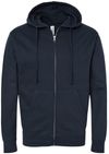 Am image of a Custom INDEPENDENT TRADING CO ADULT MIDWEIGHT ZIP HOODED SWEATSHIRT in Navy!