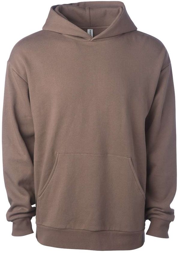 An image of a Custom Independent Trading Co Avenue Pullover Hooded Sweatshirt in Clay!
