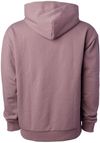 Am image of a Custom Independent Trading Co Avenue Pullover Hooded Sweatshirt in Orchid!