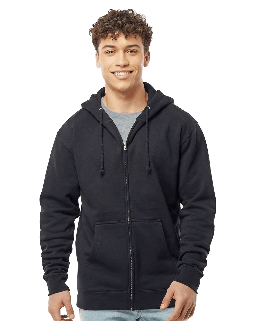 Independent Trading Co Heavyweight Full Zip Hooded Sweatshirt