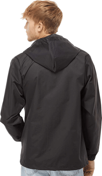 Custom Independent Trading Co Hooded Water Resistant Windbreaker Jacket Coastal Reign