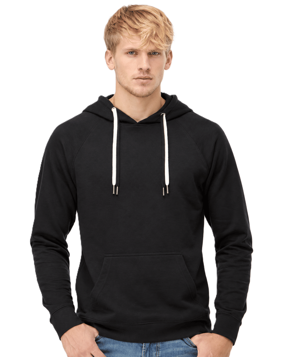 Independent Trading Co Icon Unisex Lightweight Loopback Terry Hooded Sweatshirt