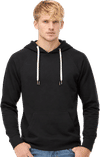 An image of a Custom Independent Trading Co Icon Unisex Lightweight Loopback Terry Hooded Sweatshirt!