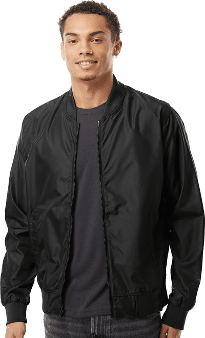 Custom Independent Trading Co Lightweight Bomber Jacket Coastal Reign