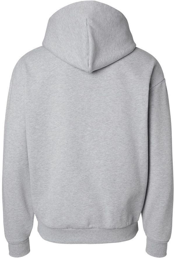 An image of a Custom Independent Trading Co Mainstreet Hooded Sweatshirt in Grey Heather!
