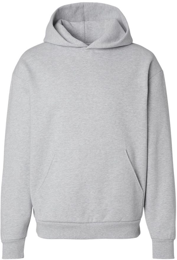 An image of a Custom Independent Trading Co Mainstreet Hooded Sweatshirt in Grey Heather!