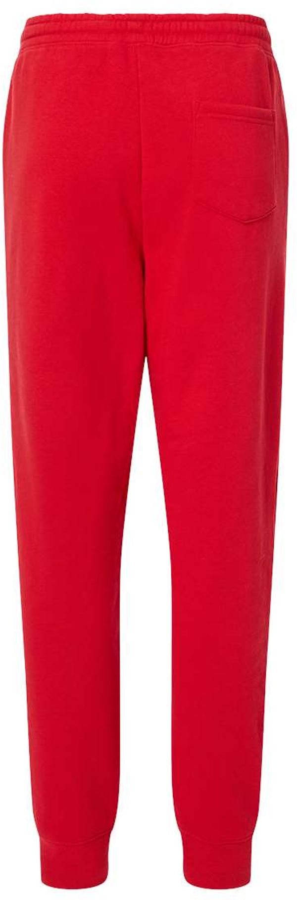 An image of a Custom Independent Trading Co Midweight Fleece Pants in Red!