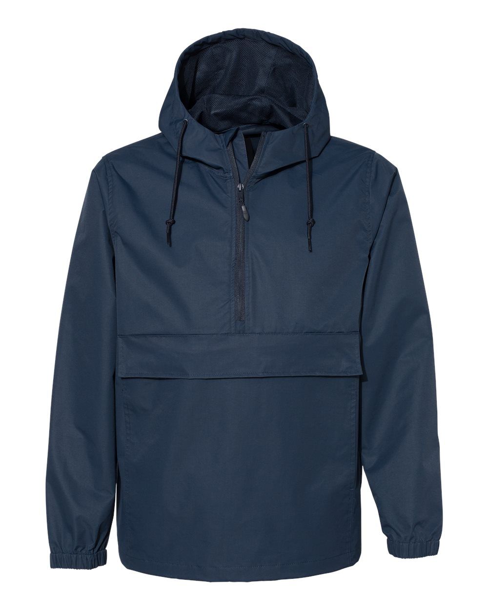 Independent Trading Co Nylon Anorak in Classic Navy