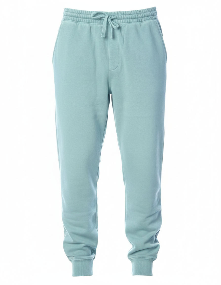 Independent Trading Co Pigment Dyed Fleece Pants in PIgment Mint