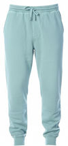 An image of a Custom Independent Trading Co Pigment Dyed Fleece Pants in PIgment Mint!