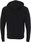 An image of a Custom Independent Trading Co Unisex Special Blend Zip Hooded Sweatshirt in Black!