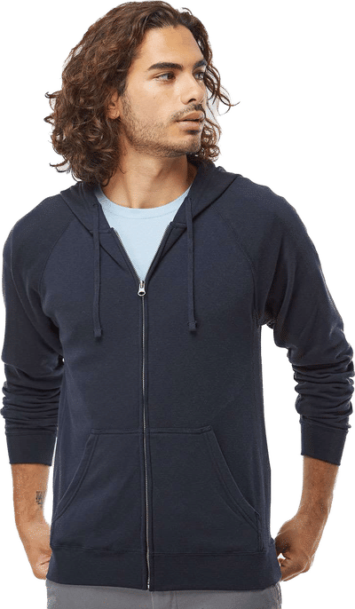 An image of a Custom Independent Trading Co Unisex Special Blend Zip Hooded Sweatshirt!