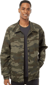 An image of a Custom Independent Trading Co Water Resistant Windbreaker Coachs Jacket!