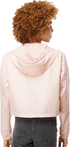 An image of a Custom Independent Trading Co Womens Lightweight Pullover Crop Windbreaker!
