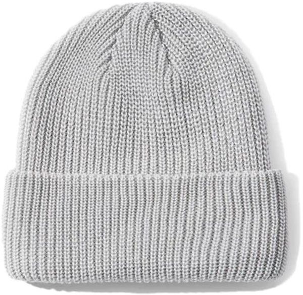 Am image of a Custom Cest Beau Essential Beanie in Gray Gris!