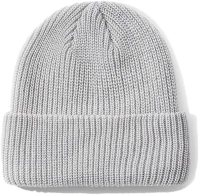 Am image of a Custom Cest Beau Essential Beanie in Gray Gris!