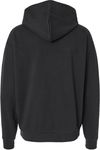 Am image of a Custom Independent Trading Co Avenue Pullover Hooded Sweatshirt in Black!