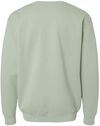 Am image of a Custom Independent Trading Co. Mens Heavy Weight Crew Neck in Dusty Sage!