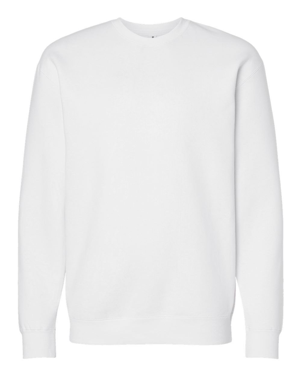 Independent Trading Co. Mens Heavy Weight Crew Neck in White