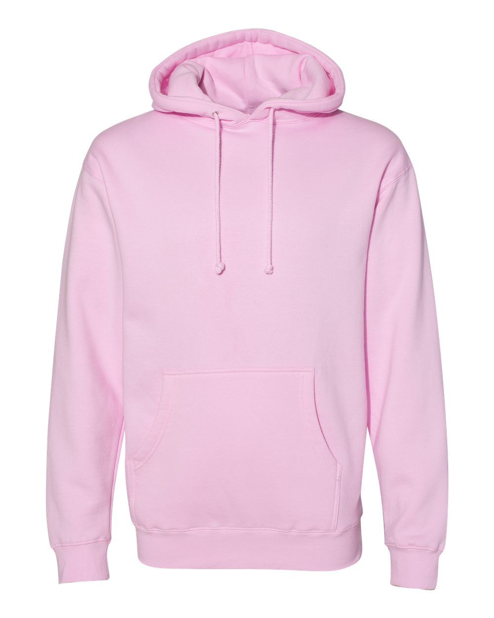 Independent Trading Co. Heavyweight Hooded Sweatshirt in Light Pink