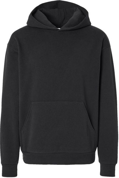 Am image of a Custom Independent Trading Co Mainstreet Hooded Sweatshirt in Black!