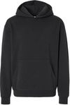 Am image of a Custom Independent Trading Co Mainstreet Hooded Sweatshirt in Black!