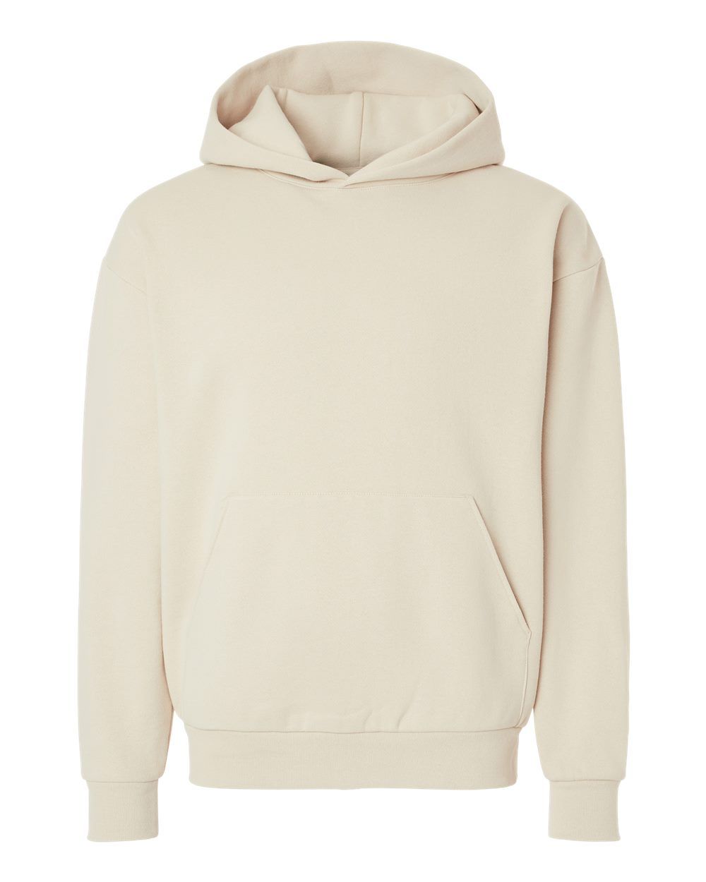 Independent Trading Co Mainstreet Hooded Sweatshirt in Ivory