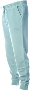 Am image of a Custom Independent Trading Co Pigment Dyed Fleece Pants in PIgment Mint!
