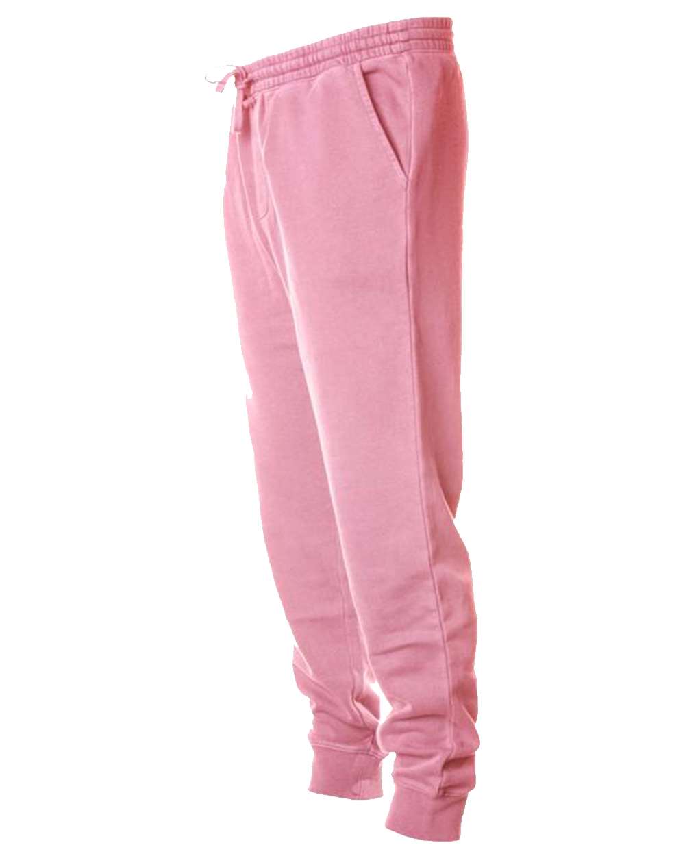 Independent Trading Co Pigment Dyed Fleece Pants in Pigment Pink