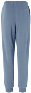 Am image of a Custom Independent Trading Co Pigment Dyed Fleece Pants in Pigment Slate Blue!