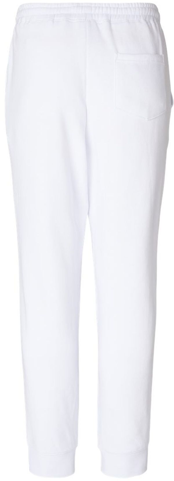 Am image of a Custom Independent Trading Co Midweight Fleece Pants in White!