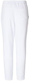 Am image of a Custom Independent Trading Co Midweight Fleece Pants in White!