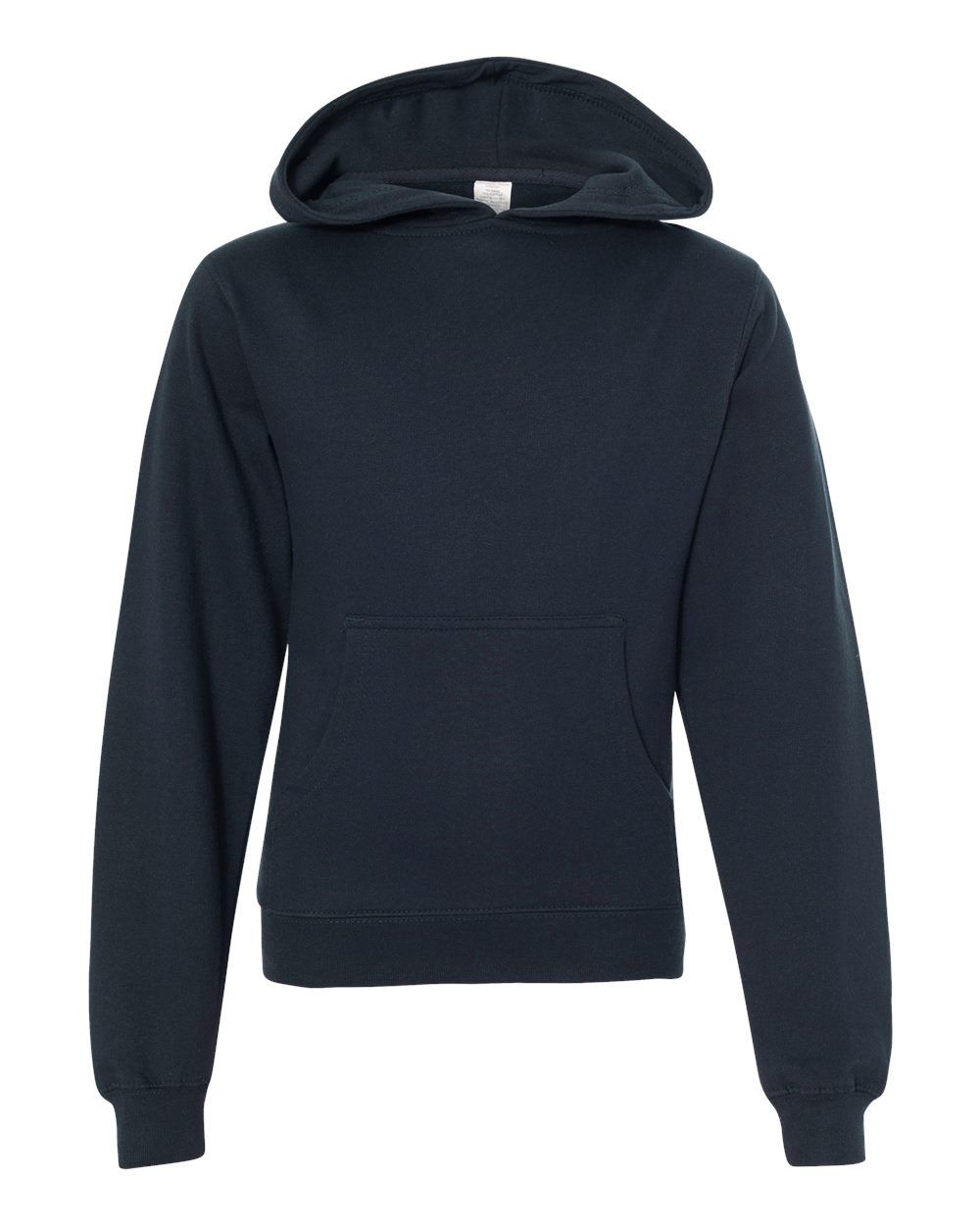 Independent Trading Co Youth Midweight Hooded Sweatshirt in Classic Navy
