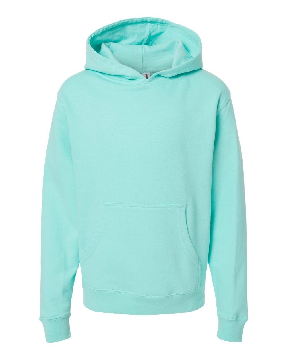 Independent Trading Co Youth Midweight Hooded Sweatshirt in Mint