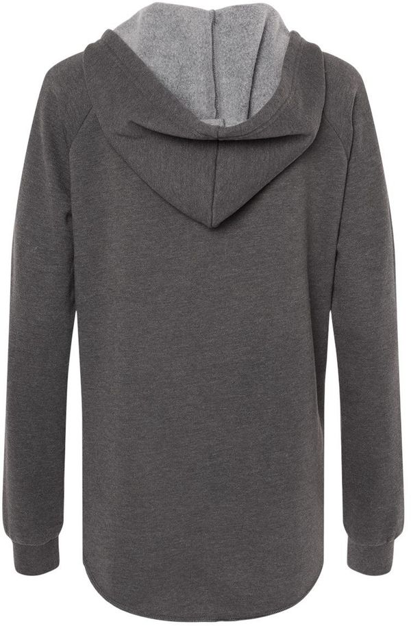Am image of a Custom INDEPENDENT TRADING CO WOMEN'S CALIFORNIA WAVE WASH HOODED PULLOVER in Shadow!