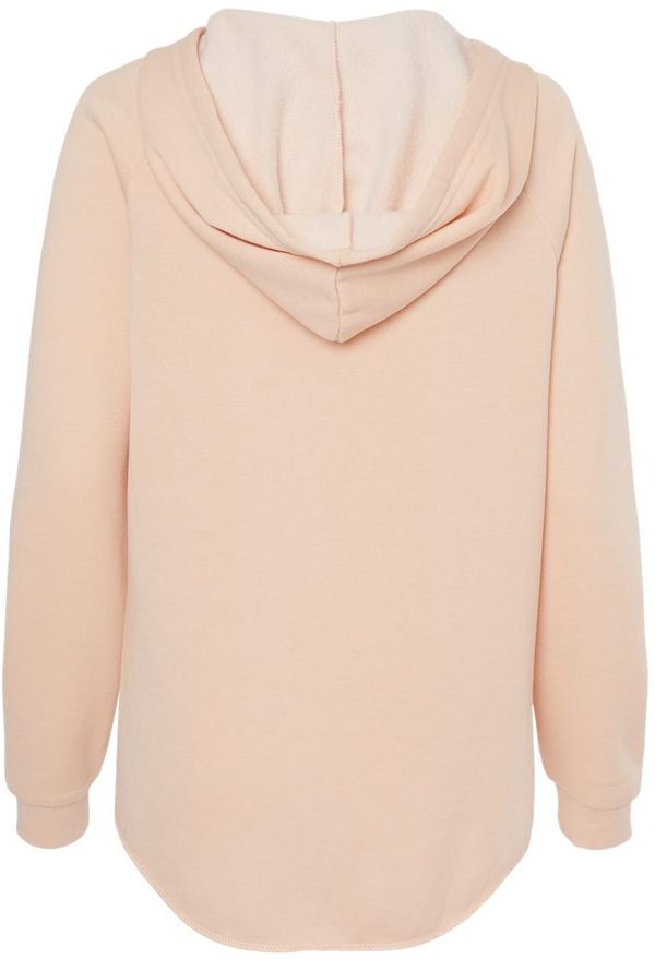 Am image of a Custom INDEPENDENT TRADING CO WOMEN'S CALIFORNIA WAVE WASH HOODED PULLOVER in Blush!