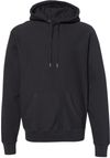 Am image of a Custom Independent Trading Co Premium Heavyweight Cross Grain Hoodie in Black!
