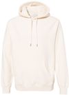 Am image of a Custom Independent Trading Co Premium Heavyweight Cross Grain Hoodie in Bone!