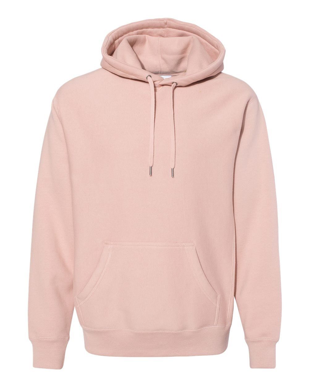 Independent Trading Co Premium Heavyweight Cross Grain Hoodie in Dusty Pink