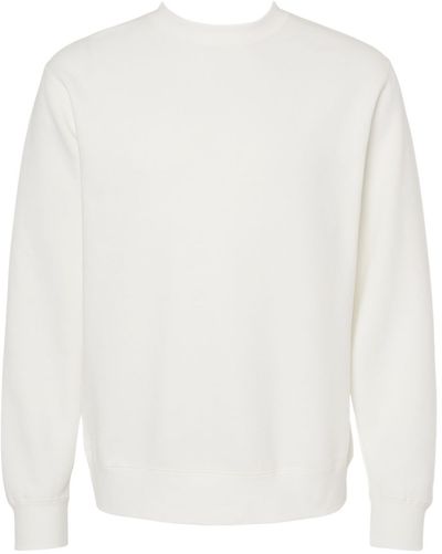 Am image of a Custom Independent Trading Co. Unisex Midweight Pigment Dyed Crewneck Sweatshirt in Ready for Dye!