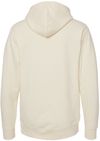 Am image of a Custom INDEPENDENT ADULT MIDWEIGHT HOODED SWEATSHIRT in Bone!