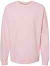 Am image of a Custom INDEPENDENT ADULT MIDWEIGHT CREWNECK SWEATSHIRT in Light Pink!